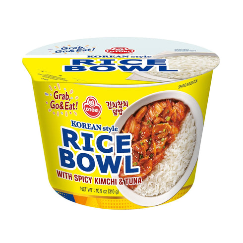 OTOKI Korean Rice Bowl Spicy Kimchi & Tuna Flavor | Ready-to-Eat Bibimbap-Style