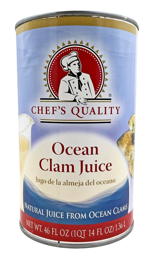 Chef's Quality 46 Oz (2 Pack) Ocean Clam Juice