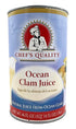Chef's Quality 46 Oz (2 Pack) Ocean Clam Juice