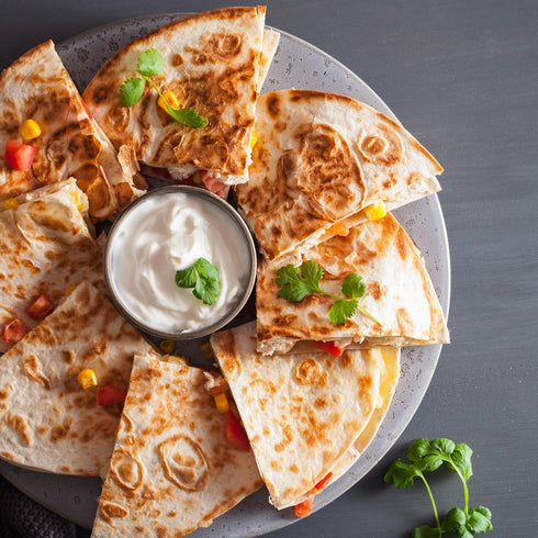 12 (6 Pack) Toufayan Plain Sandwich Tortilla Wraps | Bulk Foodservice Flatbread Soft, Flexible Tortillas for Wraps