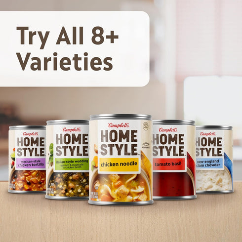 Campbell's Homestyle 16.3 oz (12 Pack) Campbells Homestyle Broccoli Cheddar Soup, Can