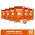 10 Count (Pack 6) Dunkin Pumpkin Spice Coffee, Limited Edition Fall Coffee, K Cup Pods , Boxes
