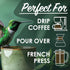 100% 2 Lb Magnum Exotics Coffee, Blue Mountain Coffee Blend - Medium-Light Roast, Whole Bean, Made from Arabica Beans