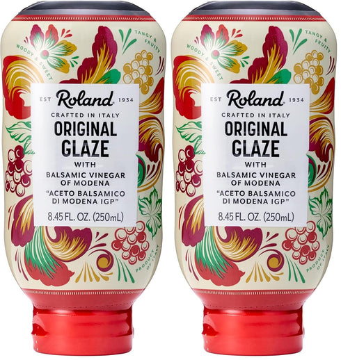 Roland Foods Balsamic Vinegar Glaze of Modena, Specialty Imported Food, 8.45-Ounce (Pack