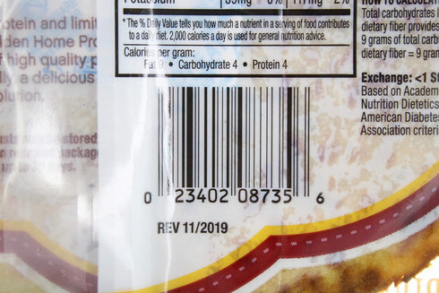 Golden Home 16g 3 Ultra Thin Protein Pizza Crust, crusts