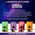 3 Pack Nebula Snacks PNut Butta Chocolate Bites Zero Sugar Dark Chocolate Bites with Creamy Peanut Butter & Sea Salt