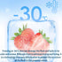 GXXDMZAQ 7.05oz Premium Freeze Dried Strawberry Slices in Resealable Jar | | No Sugar Added, Non-GMO, Vegan Snacks |
