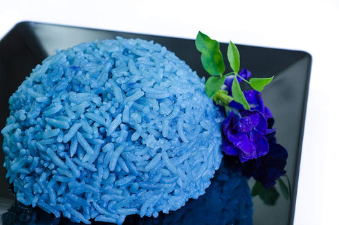 Bluechai Butterfly Pea Flower Powder, 100% Blue Matcha, Natural Blue Food Coloring for Beverages and Cakes