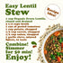 2.5 Food to Live Organic Whole Green Lentils, Pounds Non-GMO, Dried Raw Beans, Sproutable, Vegan, Kosher, Bulk. High