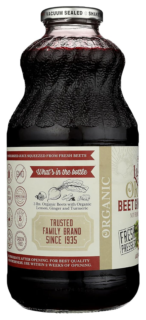 32 Lakewood Organic Beet Ginger Turmeric Juice, FZ