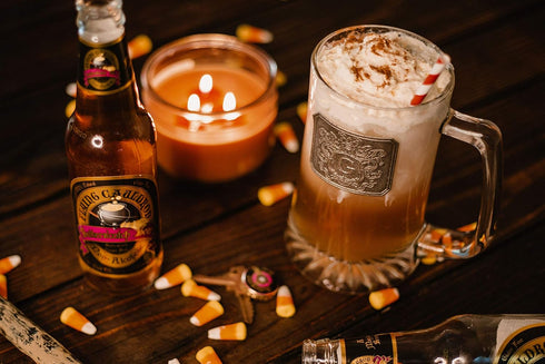 12 Oz (Pack 4), Flying Cauldron Butterscotch Beer, Fl of Vanilla Cream Soda Brew, All- Natural, Non-Alcoholic