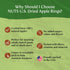 Packed (3 LBS) NUTS U.S. - Dried Apple Rings | No Added Sugar | No Artificial Color | Chewy Texture | NON-GMO | Juicy