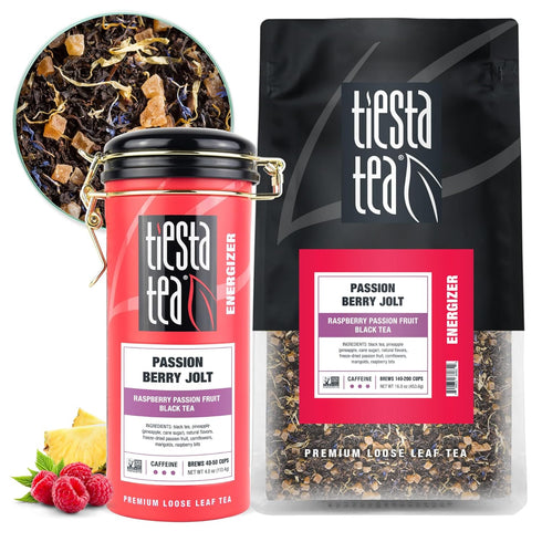 Tiesta Tea - Passion Berry Jolt, Loose Leaf, Raspberry Passion Fruit Black