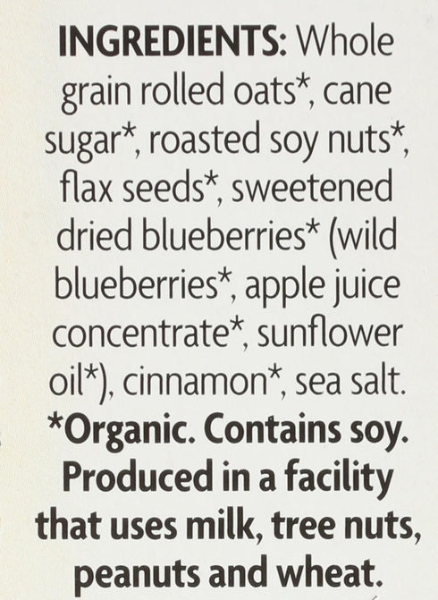 11.2 Nature's Path Organic Optimum Power Flax Cereal Blueberry Cinnamon, Ounce
