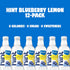 4-Flavor Pack 16 Oz (Pack 12) Hint Fruit-Infused Bottled Water, White Variety - Sugar Free Flavored Water with Zero