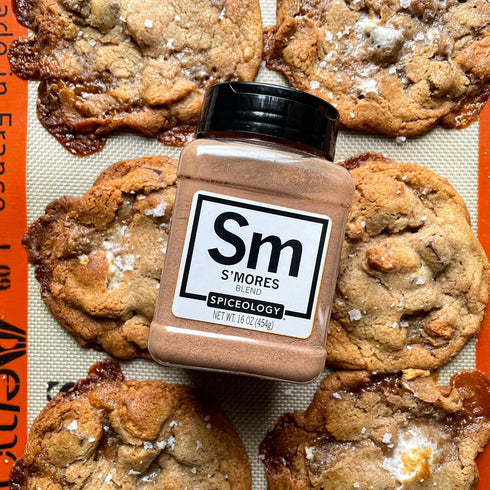 16 oz Spiceology S'mores Seasoning Sweet Spice Blend of Chocolate, Graham Cracker & Marshmallow Flavors Perfect