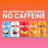 12-Pack PERFY Caffeine Free Cherry Cola Soda | Made With Real Juice Low Sugar Nootropic Drink with L-Theanine +