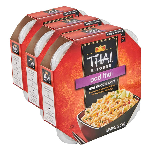 Thai Kitchen Gluten Free Pad Thai Rice Noodle Cart, 9.77 oz (Pack