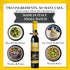Agrumato 6.76 Oz Bergamot Olive Oil, Cold Pressed Italian Extra Virgin with Fresh Citrus Peel, Small Batch Gourmet