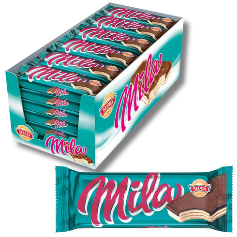 Sedita MILA - European Czech & Slovak Wafers Milk Cream with Chocolate BOX-QTY