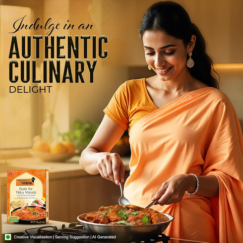 3.5-Ounce (Pack 6) Kitchens Of India Paste for Tikka Masala, Boxes