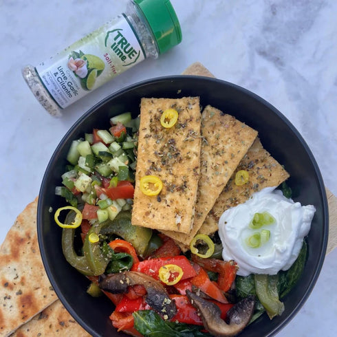 1.94 oz, 18 pack True Lime Garlic and Cilantro Spice Blend