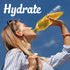 10 Packets, 0.9 oz Crystal Light Drink Mix with Caffeine, for Convenient On-the-Go Flavorful Hydration, Citrus Natural