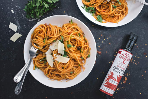 Greek Chili Pepper Infused Olive Oil