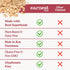 6g 5g 24 (3 Pack) Earnest Eats Superfood Oatmeal Cranberry Almond Flax Vegan, Gluten-Free, Plant Protein, Fiber, No