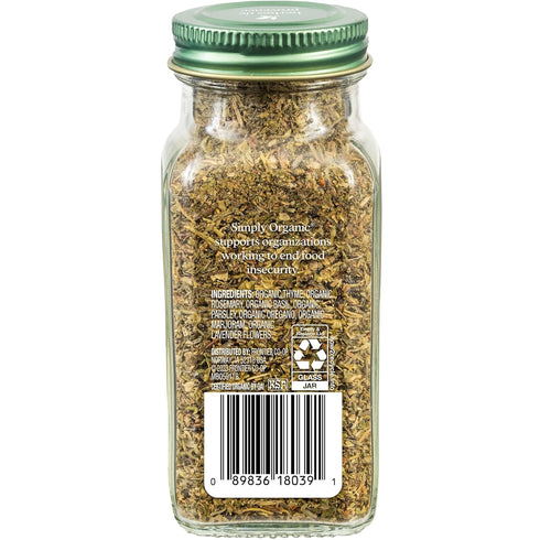 Simply Organic Ssnng Herbes De Provence, 1 Oz (Pack Of 6)