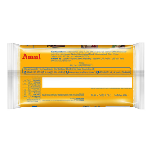 AMUL 750 Cheese Cheese Slice, g