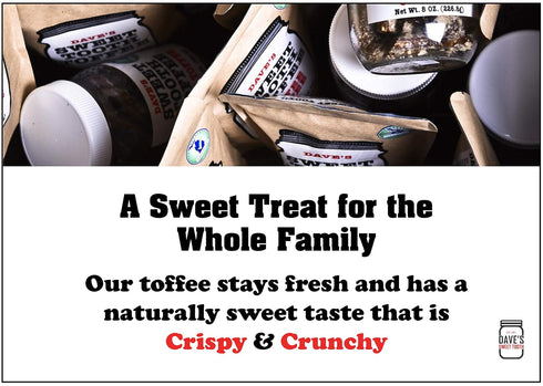 Dave's Sweet Tooth Coffee Toffee - Irresistibly Delicious