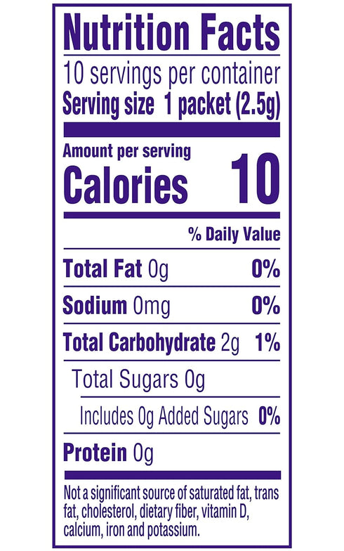 Citrus On-The-Go Powdered Drink Mix with Caffeine, 10 ct., Pack of 5 by Crystal Light