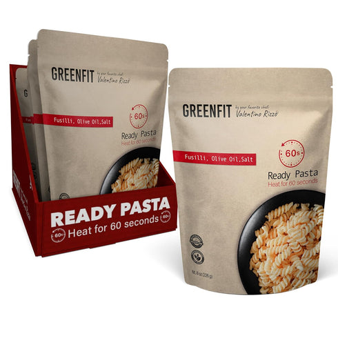Greenfit PREMIUM READY TO EAT PASTA | Simple, Clean ingredients | Microwavable |