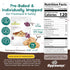 1 oz 20 Count Appleways Whole Grain Granola Bites, - Crispy Nut Free Snacks for Office, School, Work & Grab-and-Go