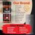 Taco Seasoning Mix BBQ Rub - Gluten Free & Low Sodium Mexican Seasoning Blend for Tacos, Fajitas, and Burritos (4.1oz)