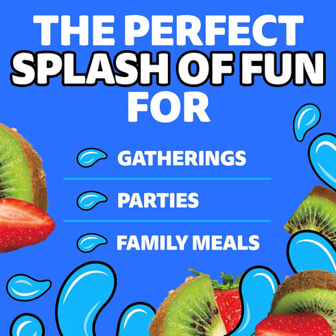 64 oz Capri Sun Strawberry Kiwi Flavored Juice Drink Blend from concentrate with other natural flavors, Bottle