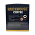 12 Count Brickhouse Chocolate Peanut Butter Flavored Coffee Pods Single Serve Cups Compatible with Keurig Brewers Rich