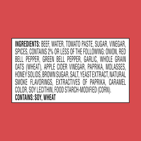 2.6 oz (Pack 2) StarKist Beef Creations Sweet BBQ, pouch