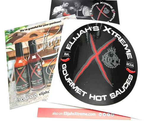 (5 oz) (2-Pack) Elijah's Xtreme Ghost Pepper Hot Sauce, Handcrafted Award Winning Blend of Ghost Peppers, Habanero