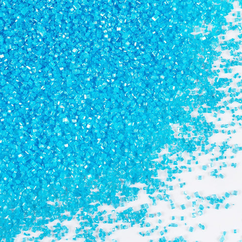 Blue Sanding Sugar 150g (5.3 oz) - Edible Sparkling Sugar for Baking
