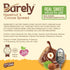 3.2 (2-Pack) Hazelnut & Cocoa Spread by Barely, Low Sugar & No Artificial Sweeteners, Vegan, Keto Friendly, Delicious