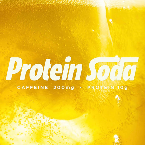 10g 200mg 12 Oz Barebells Protein Soda Pineapple Sunrise Sugar Free Protein Caffeine B Vitamins Sparkling Energy Drink