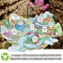 VIGOROUS MOUNTAINS Dried Mixed Mushrooms Blend 4.23oz, Including Porcini Shiitake Oyster Woodear, Vegan Cooking 120g