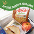 1 Oz (Pack 24) Sensible Portions Garden Veggie Snacks - Veggie Straws, Snack Size, Apple Cinnamon
