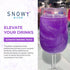 Snowy River Purple Cocktail Glitter - All Natural Edible Beverage Glitter for Cocktails, Wine, Champagne & Soda -