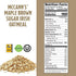 10 Packets McCann's Instant Irish Oatmeal, Maple & Brown Sugar