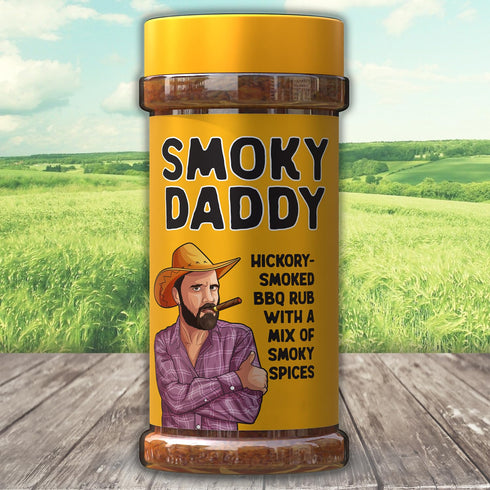 BBQ Rub Dad Gift Set - Sugar Daddy, Hot Daddy, Smoky Daddy, Barbecue Seasoning for Father's Day, Christmas, and