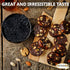 bonballoon (1 Pack 17.64 oz 500 Ajwa Madina Brilliant Saudi Dates Palm Palms Dates Natural Pure Sweet Taste compressed