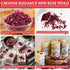 4 oz Cure Wid Pure Certified Organic Dried Rose Petals Food-Grade Edible Rose Petals for Tea,Cocktails,Baking,Skincare